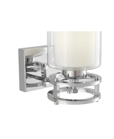 LAMPA ŚCIENNA KINKIET NOWOCZESNY CHROMOWANY MARIETTA W1