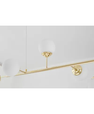 NOWOCZESNA LAMPA WISZĄCA KLASYCZNE ZŁOTO FINO W6