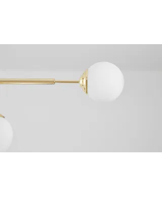 NOWOCZESNA LAMPA WISZĄCA KLASYCZNE ZŁOTO FINO W6