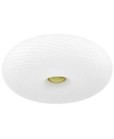 NOWOCZESNA LAMPA SUFITOWA PLAFON BIAŁO-ZŁOTY MONARTE D38