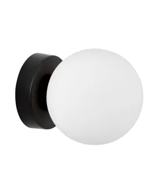 LAMPA ŚCIENNA KINKIET NOWOCZESNY CZARNY MARSIADA W1