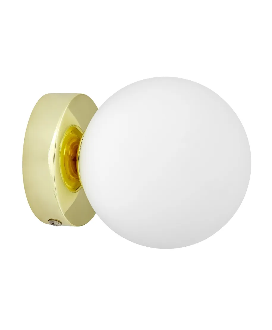 LAMPA ŚCIENNA KINKIET NOWOCZESNY KLASYCZNY ZŁOTY MARSIADA W1