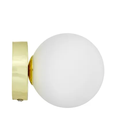 LAMPA ŚCIENNA KINKIET NOWOCZESNY KLASYCZNY ZŁOTY MARSIADA W1