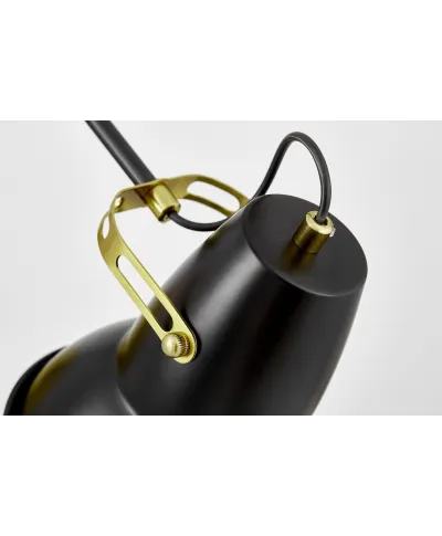 LAMPA ŚCIENNA KINKIET NOWOCZESNY CZARNY BONA W2