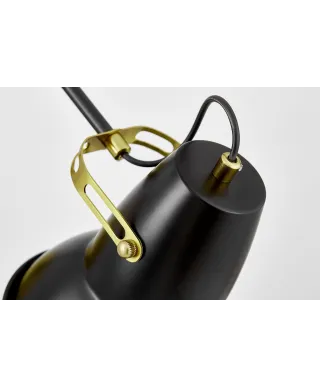 LAMPA ŚCIENNA KINKIET NOWOCZESNY CZARNY BONA W2