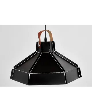 LAMPA SUFITOWA WISZĄCA LOFT CZARNA CONA W1