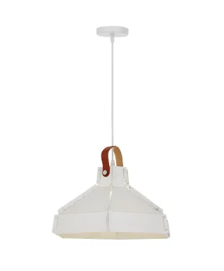 LAMPA SUFITOWA WISZĄCA LOFT BIAŁA CONA W1