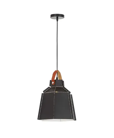 LAMPA SUFITOWA WISZĄCA LOFT CZARNA MONA W1