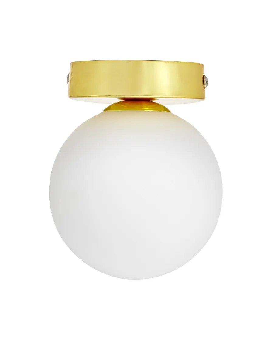 NOWOCZESNA LAMPA SUFITOWA ZŁOTA MARSIADA W1