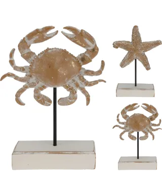 FIGURKA MORSKA NA STOJAKU 12x5xh21cm