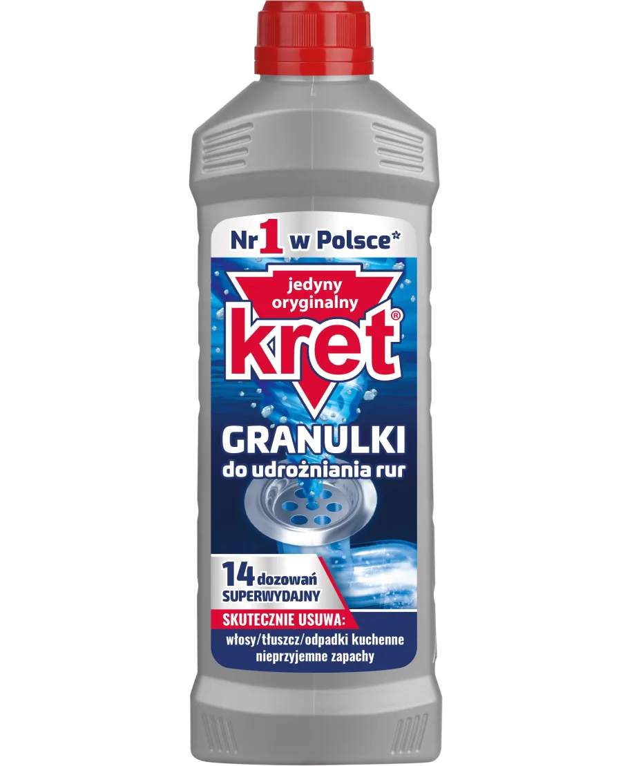 F.G.Kret granulki do udrażniania rur    560g