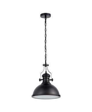 LAMPA WISZĄCA INDUSTRIALNA CZARNA DUŻA ELIGIO W3