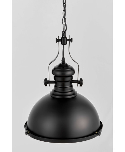 LAMPA WISZĄCA INDUSTRIALNA CZARNA DUŻA ELIGIO W3