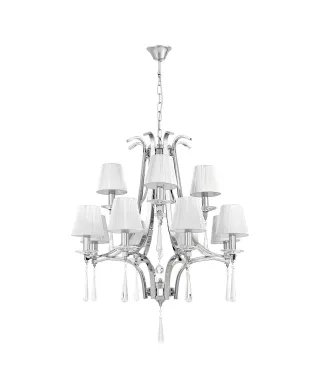 KLASYCZNY ŻYRANDOL KRYSZTAŁOWY VENISIA W12