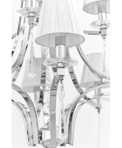 KLASYCZNY ŻYRANDOL KRYSZTAŁOWY VENISIA W12