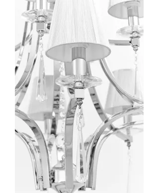 KLASYCZNY ŻYRANDOL KRYSZTAŁOWY VENISIA W12