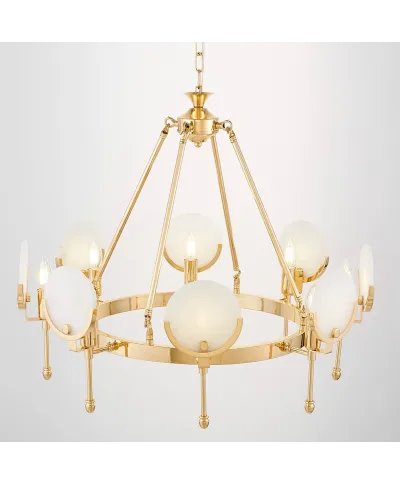 NOWOCZESNY ŻYRANDOL KRYSZTAŁOWY MONTEGO W8