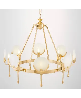 NOWOCZESNY ŻYRANDOL KRYSZTAŁOWY MONTEGO W8