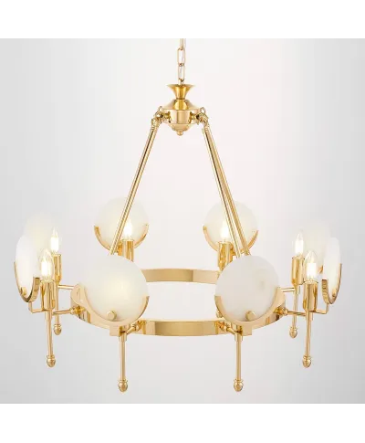 NOWOCZESNY ŻYRANDOL KRYSZTAŁOWY MONTEGO W8