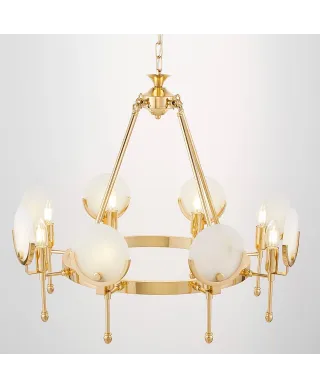 NOWOCZESNY ŻYRANDOL KRYSZTAŁOWY MONTEGO W8