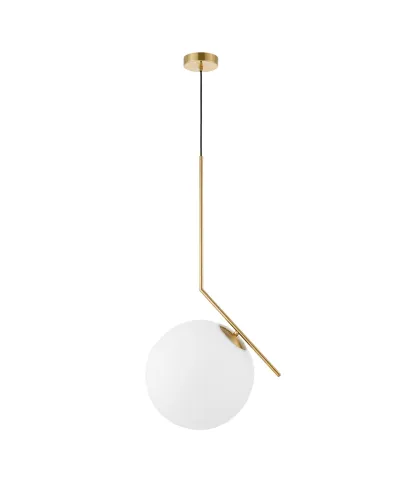 NOWOCZESNA LAMPA WISZĄCA MOSIĘŻNA SORENTO D30