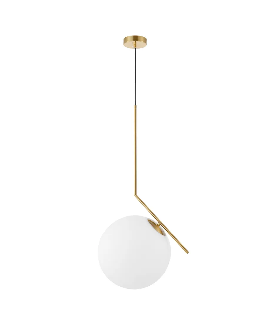 NOWOCZESNA LAMPA WISZĄCA MOSIĘŻNA SORENTO D30