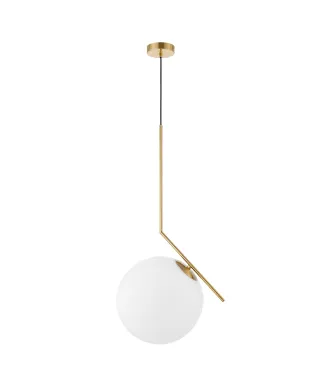 NOWOCZESNA LAMPA WISZĄCA MOSIĘŻNA SORENTO D30