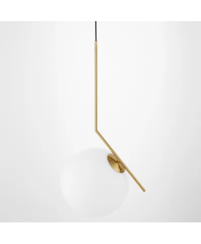 NOWOCZESNA LAMPA WISZĄCA MOSIĘŻNA SORENTO D30