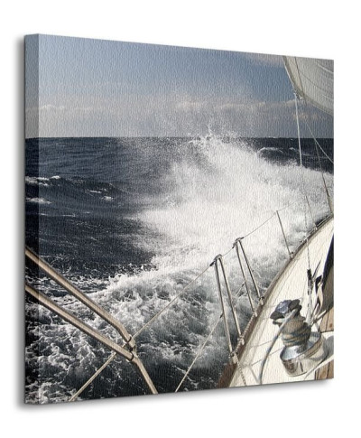 Wzburzone morze - Obraz na płótnie