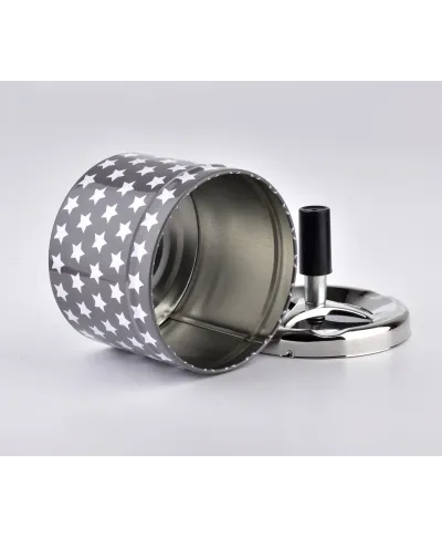 ASHLEY Popielniczka 9,3xh12cm gwiazdki