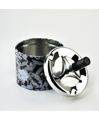 ASHLEY Popielniczka 9,3xh12cm kwiaty