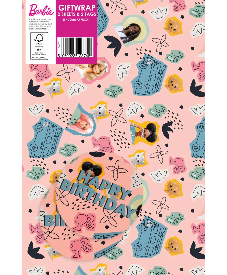 Barbie - papier do pakowania
