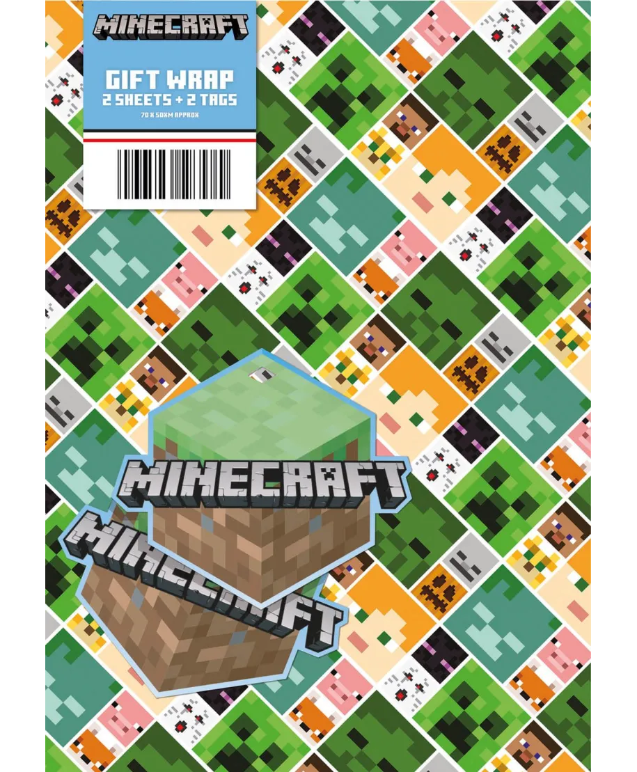 Minecraft - papier do pakowania