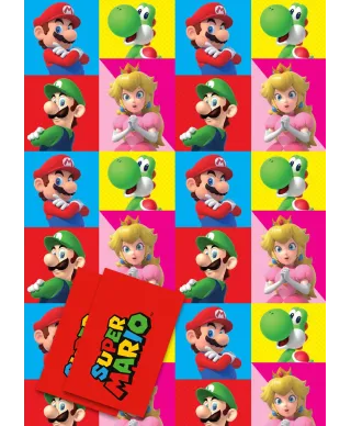 Super Mario - papier do pakowania