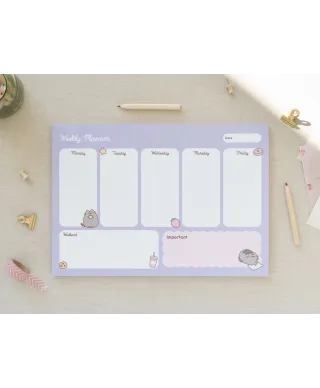 Pusheen Moments - planer tygodniowy A4