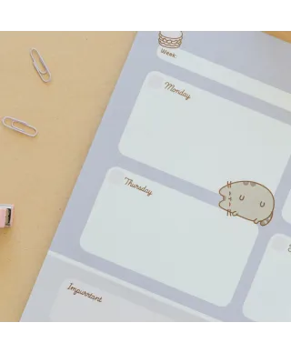Pusheen Moments - planer tygodniowy A3