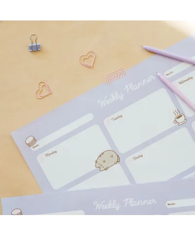 Pusheen Moments - planer tygodniowy A3