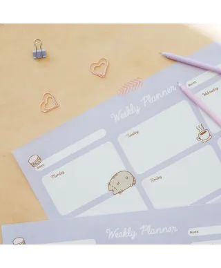 Pusheen Moments - planer tygodniowy A3