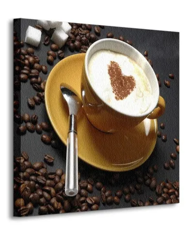 Coffe - Obraz na płótnie