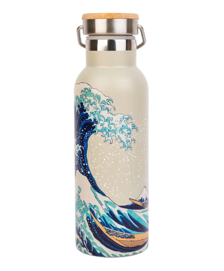 Hokusai Great Wave off Kanagawa - butelka termiczna