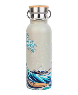 Hokusai Great Wave off Kanagawa - butelka termiczna