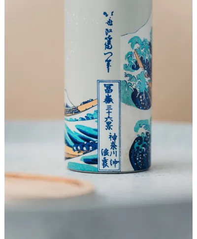 Hokusai Great Wave off Kanagawa - butelka termiczna