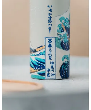 Hokusai Great Wave off Kanagawa - butelka termiczna