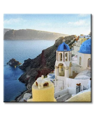 Grecja, Santorini, Oia - Obraz na płótnie