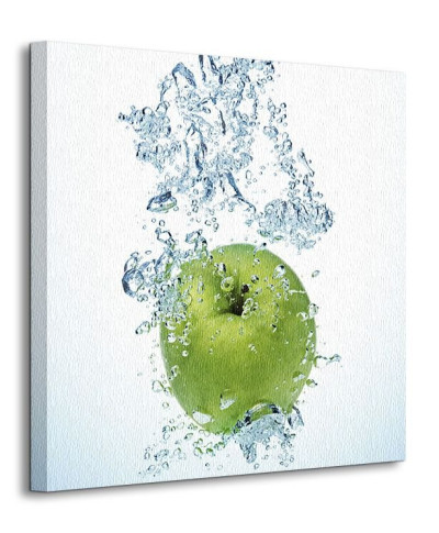 Zielone Jabłko - Obraz na płótnie