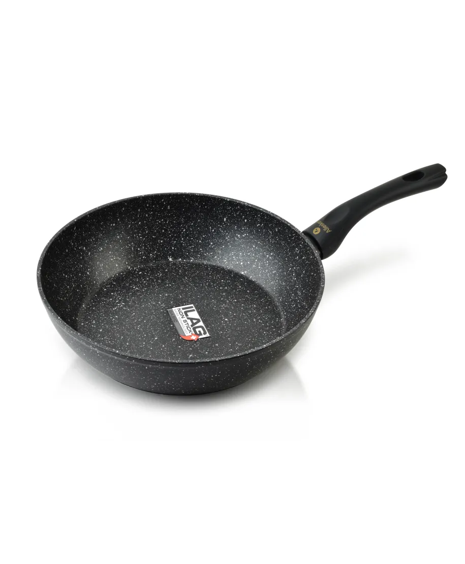 PARSLEY Patelnia głęboka 28cm           ALLESKEN ILAG BASIC powłoka