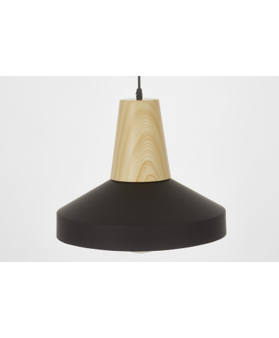 LAMPA WISZĄCA LOFT CZARNA ZOLI W1