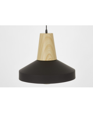 LAMPA WISZĄCA LOFT CZARNA ZOLI W1