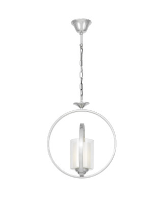 LAMPA WISZĄCA LOFT CHROMOWANA DARTON W1