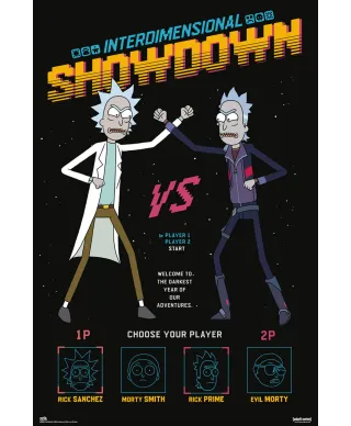 Rick and Morty Interdimensional Showdown - plakat